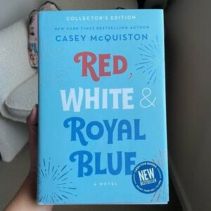 Red White & Royal Blue Book